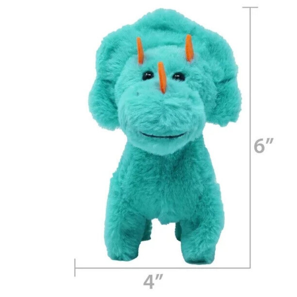 Kids connection Miniature Electronic Walking Pet, Triceratops
